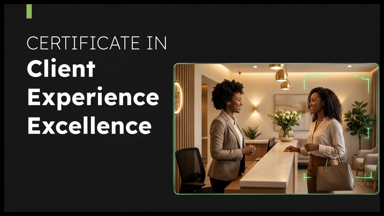 Certificate in Client Experience Excellence course preview
